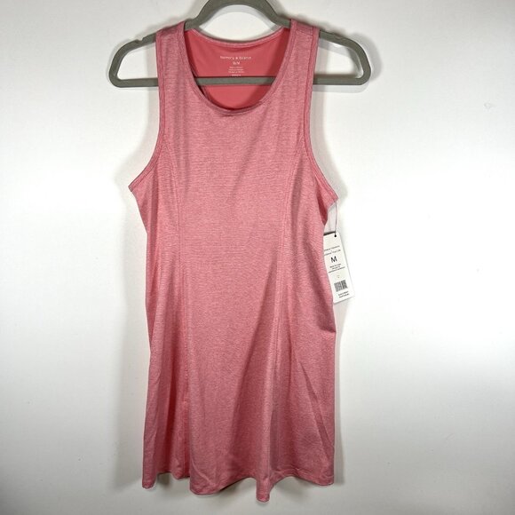 Harmony Balance Athletic Tennis Mini Dress Built-In Bra‎ Pink Women's Size M NWT - Picture 1 of 9